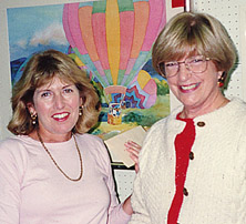 Patricia Watkins and Joan Grine. December Cash Award Show 1992 �